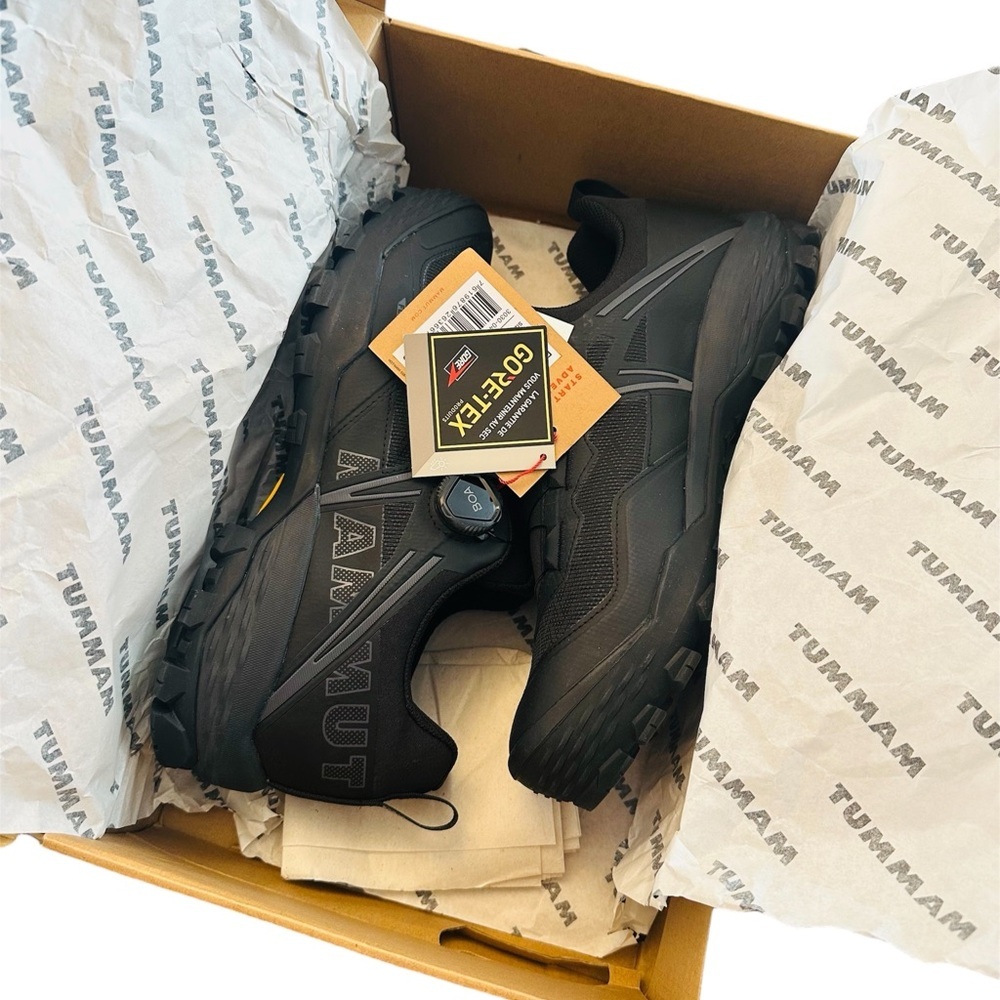 Mammut Ducan Boa Low GTX Men's Trail Shoes - Black US 10 RARE! NIB! - Picture 9 of 14
